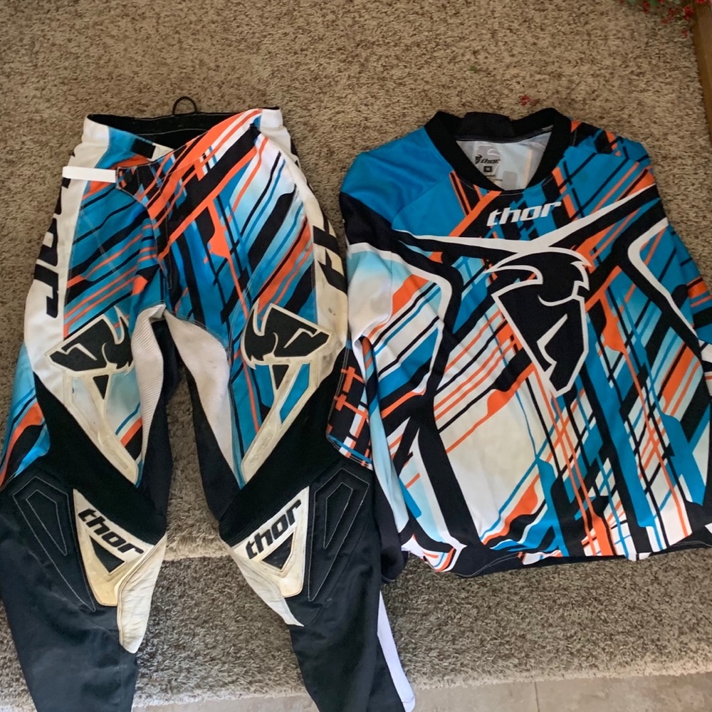 Motocross riding gear